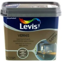 Vernis Levis Transparent Satin 750ml - Incolore