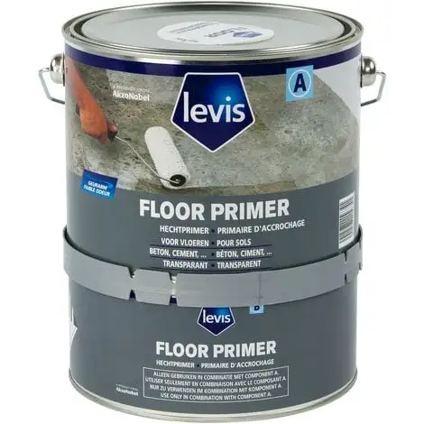 Primer Epoxy Levis Floor Blanc 2,5L - Blanc 1 Primer Epoxy Levis Floor Blanc 2,5L - Blanc