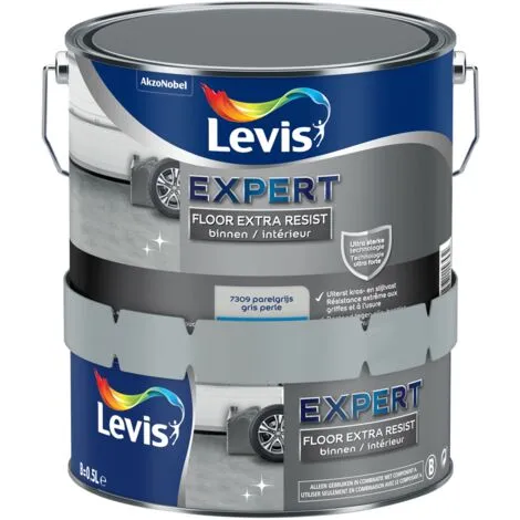Peinture Sol Levis Floor Extra Resist Gris Perle 2,5L - Gris Perle 3 Peinture Sol Levis Floor Extra Resist Gris Perle 2,5L - Gris Perle – Image 3