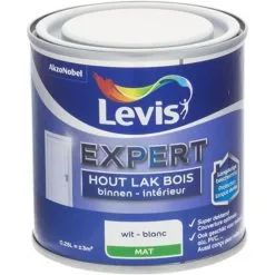 Laque Levis Expert Blanc Mat 250ml