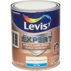 Laque Levis Expert Bois Extérieur Coquille D'oeuf Satin 1L