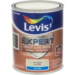 Laque Levis Expert Bois Extérieur Galet Satin Super Couvrant 1L
