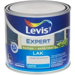 Laque Levis Expert Bois Extérieur Gris Dauphin Satin 500ml