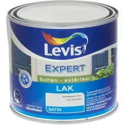 Laque Levis Expert Bois Extérieur Gris Versaille Satin 500ml