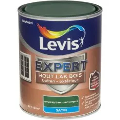 Laque Levis Expert Bois Extérieur Vert Empire Satin 1L