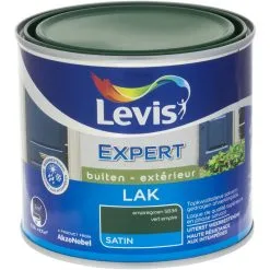 Laque Levis Expert Bois Extérieur Vert Empire Satin 500ml - Vert Empire