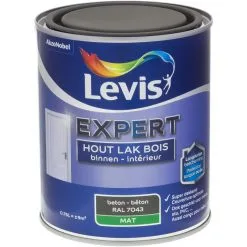 Laque Levis Expert Bois Intérieur Béton Mat 750ml