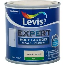 Laque Levis Expert Bois Intérieur Caramel Mat 250ml