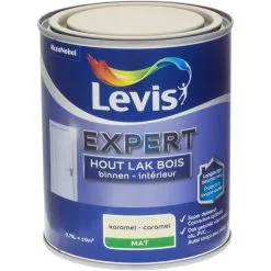Laque Levis Expert Bois Intérieur Caramel Mat 750ml