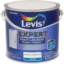 Laque Levis Expert Bois Intérieur Coquille D'œuf Satin 2,5L - Coquille D'oeuf