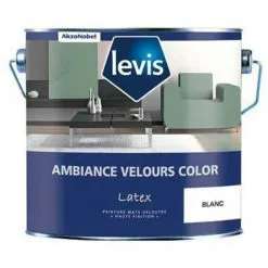 Levis Peinture Mate Ambiance Velours Color Blanc