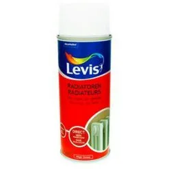 Peinture Levis 'Radiateurs' White Touch Brillant 400ml