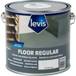 Peinture Sol Levis Floor Regular Blanc 2,5L - Blanc
