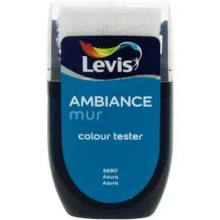 Testeur Peinture Levis Ambiance Mur Azure Mat 30ml - Azura