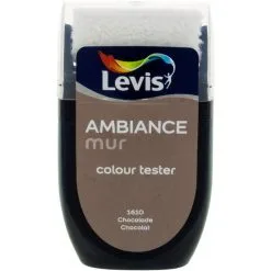 Testeur Peinture Levis Ambiance Mur Chocolat Mat 30ml - Chocolat