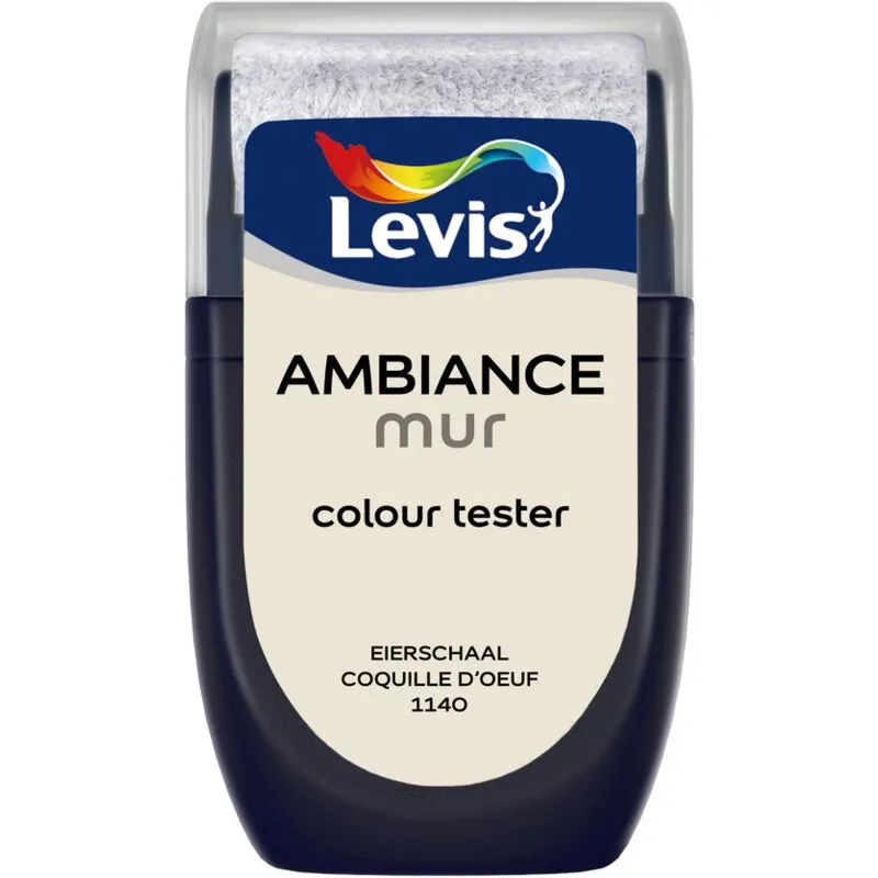 Testeur Peinture Levis Ambiance Mur Coquille D'oeuf Mat 30ml - Coquille D'oeuf 2 Testeur Peinture Levis Ambiance Mur Coquille D'oeuf Mat 30ml - Coquille D'oeuf – Image 2